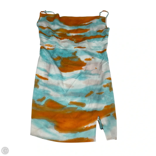 Dress Party Short By Shein In Blue & Orange, Size: M