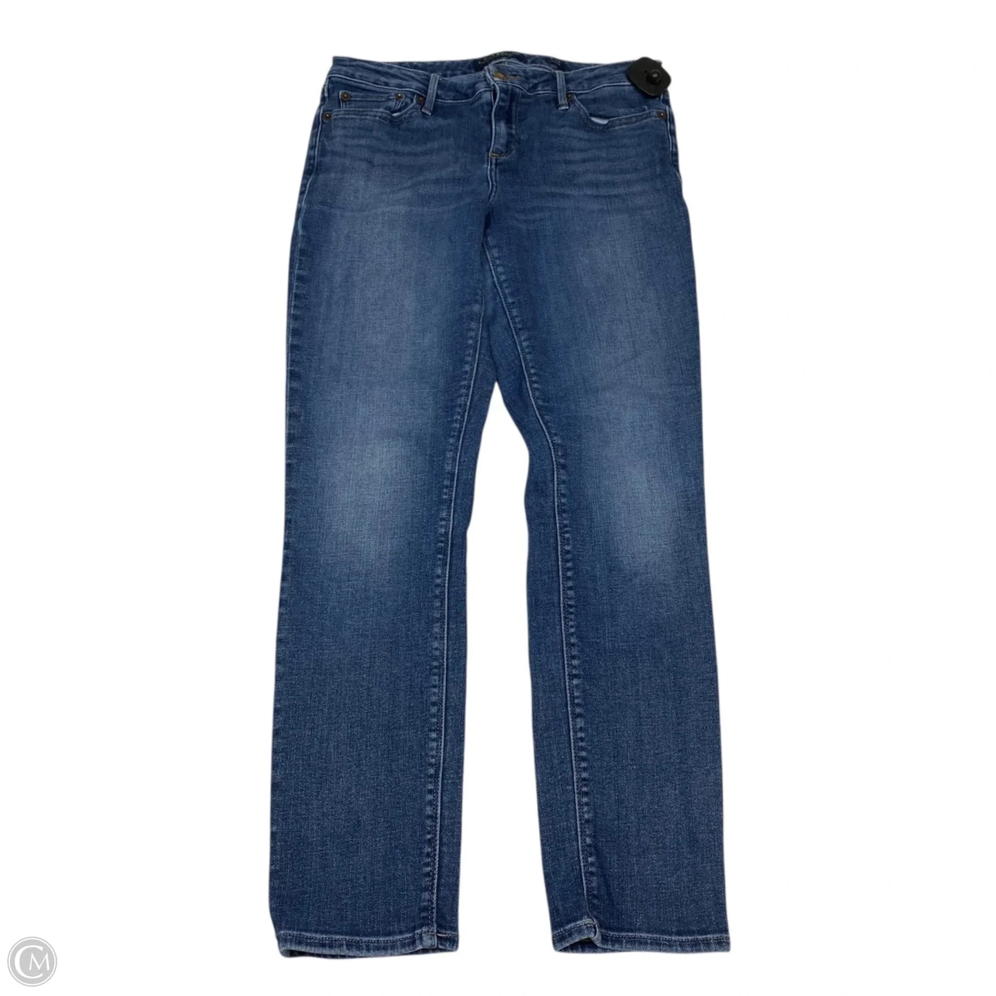 Jeans Skinny By Lucky Brand In Blue Denim, Size: 8