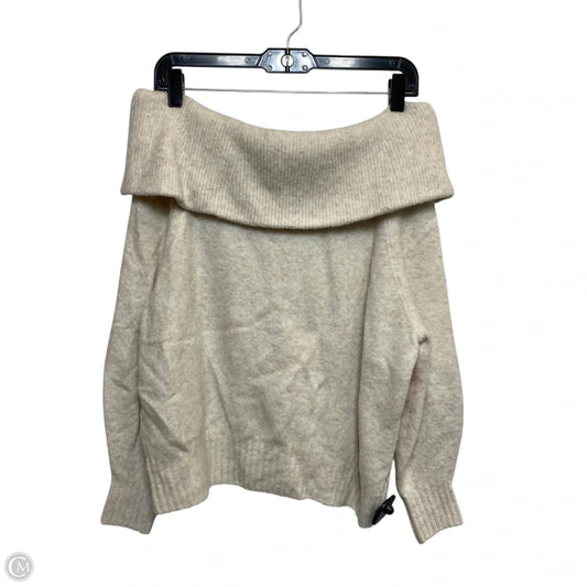 Sweater By H&m In Cream, Size: Xs