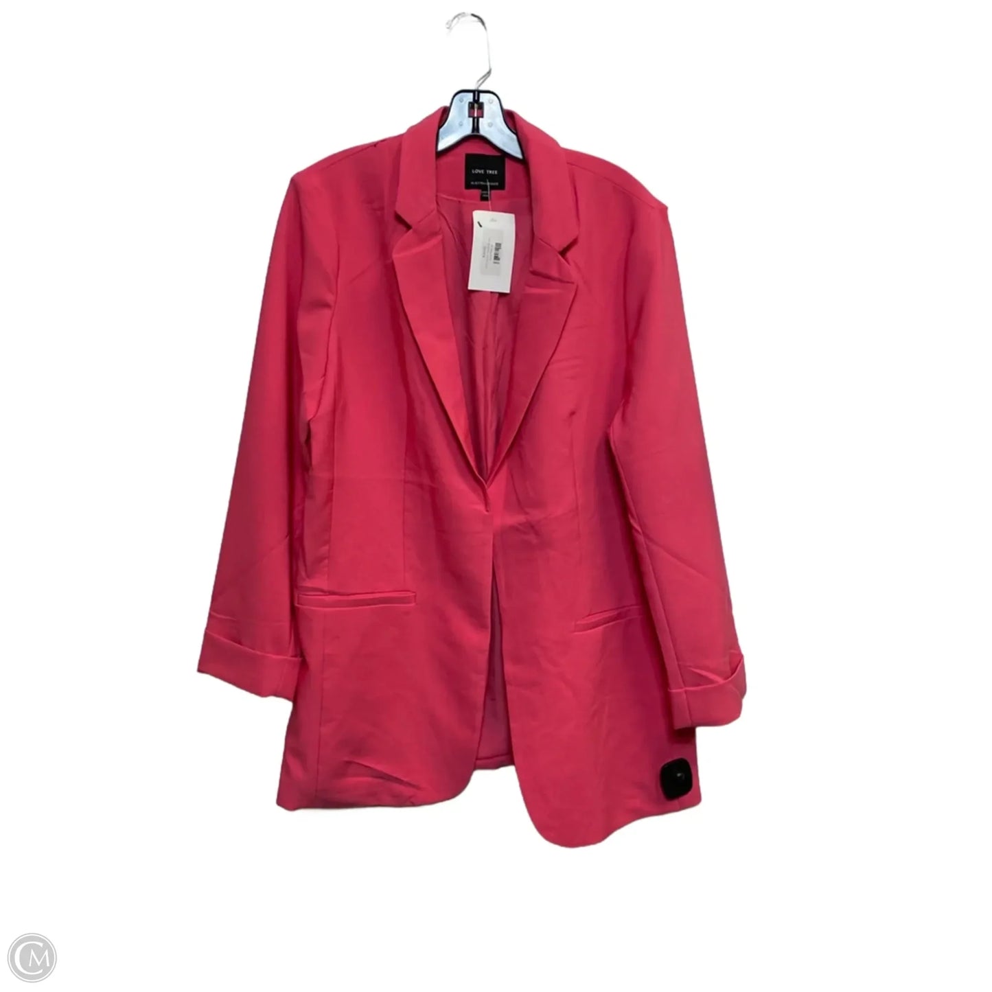 Blazer By Love Tree In Pink, Size: Xl