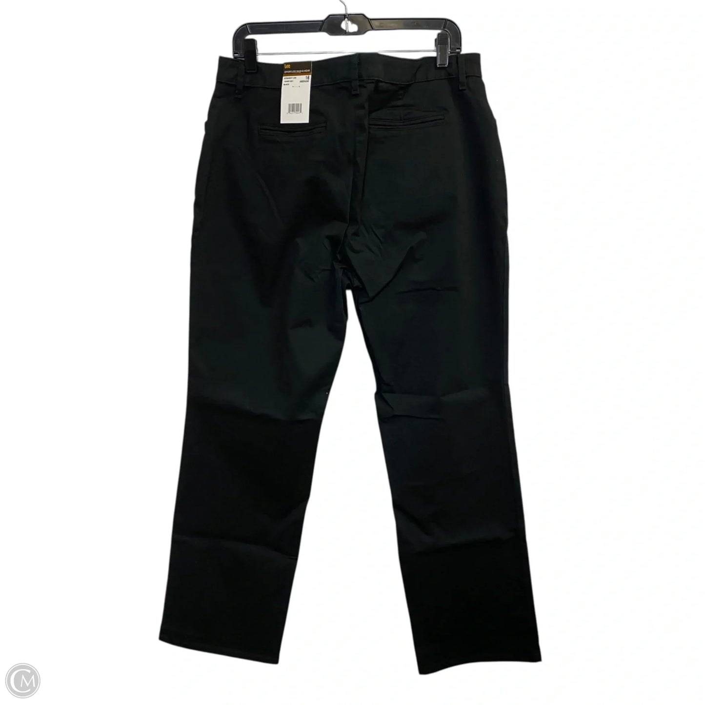 Pants Chinos & Khakis By Lee In Black, Size: 16