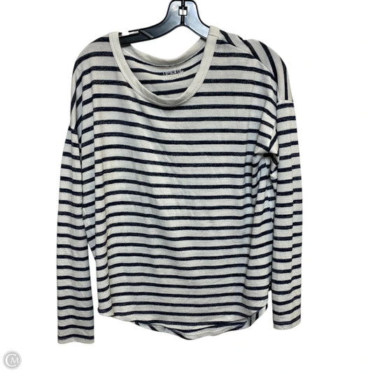 Top Long Sleeve By Time And Tru In Black & White, Size: S