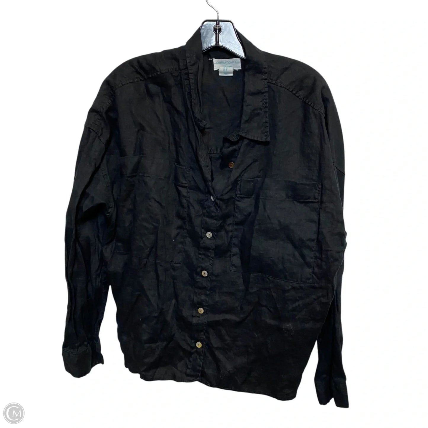 Top Long Sleeve By Cynthia Rowley In Black, Size: Xl