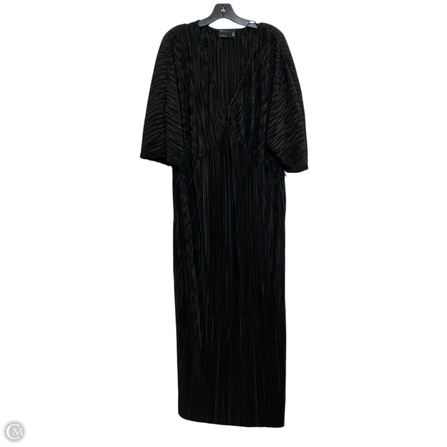 Dress Party Long By Asos In Black, Size: 2x