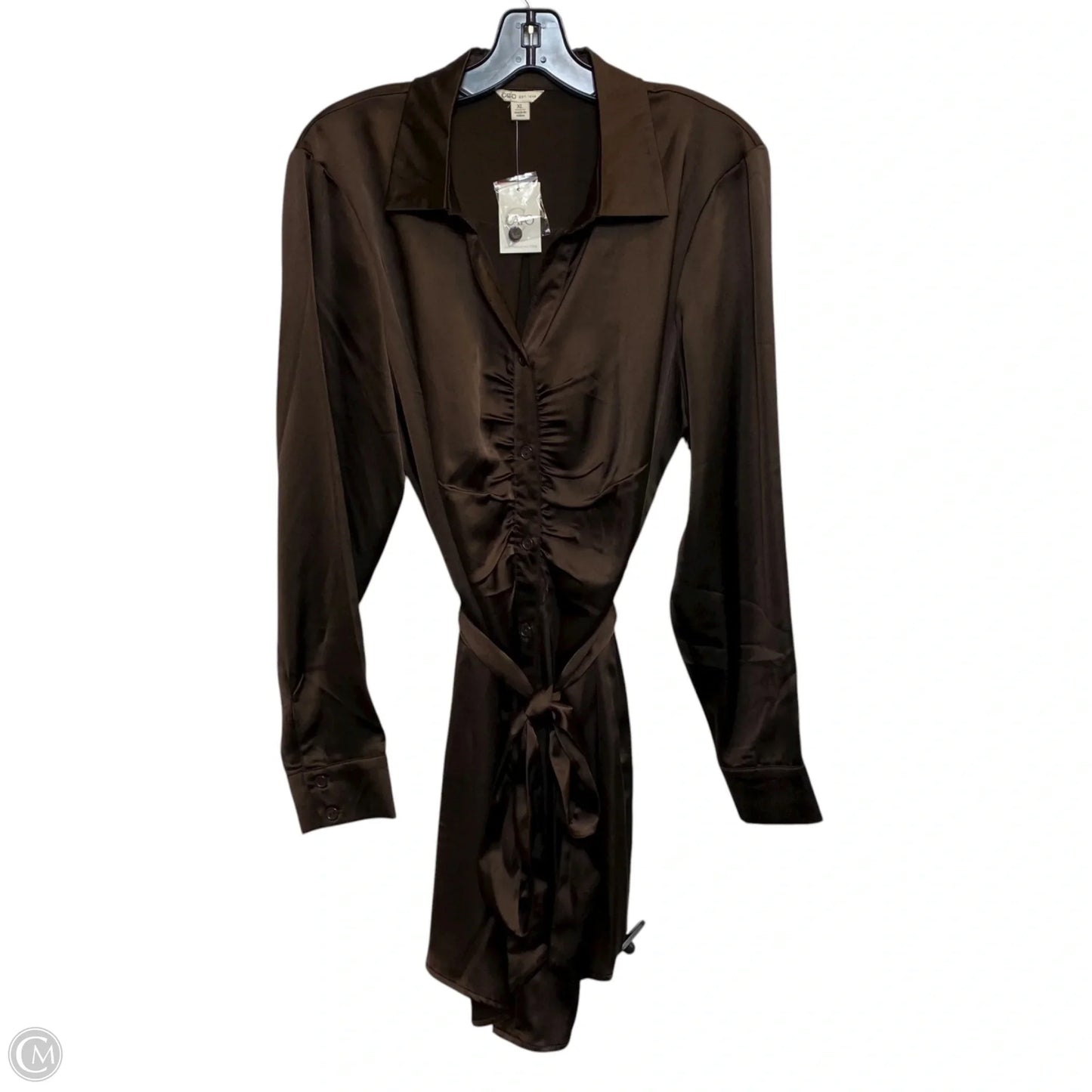 Dress Casual Short By Cato In Brown, Size: Xl