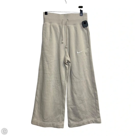 Athletic Pants By Nike In Cream, Size: Xs