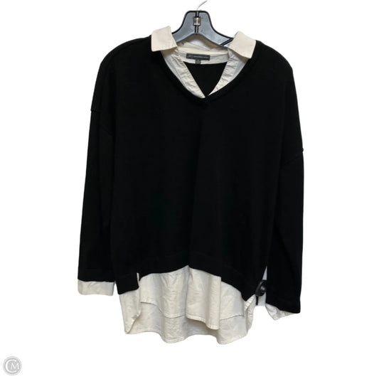 Sweater By Adrianna Papell In Black, Size: S
