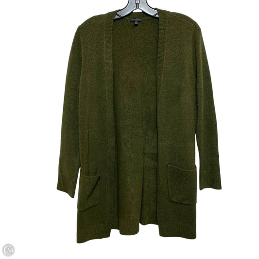 Sweater Cardigan By Talbots In Green, Size: Sp