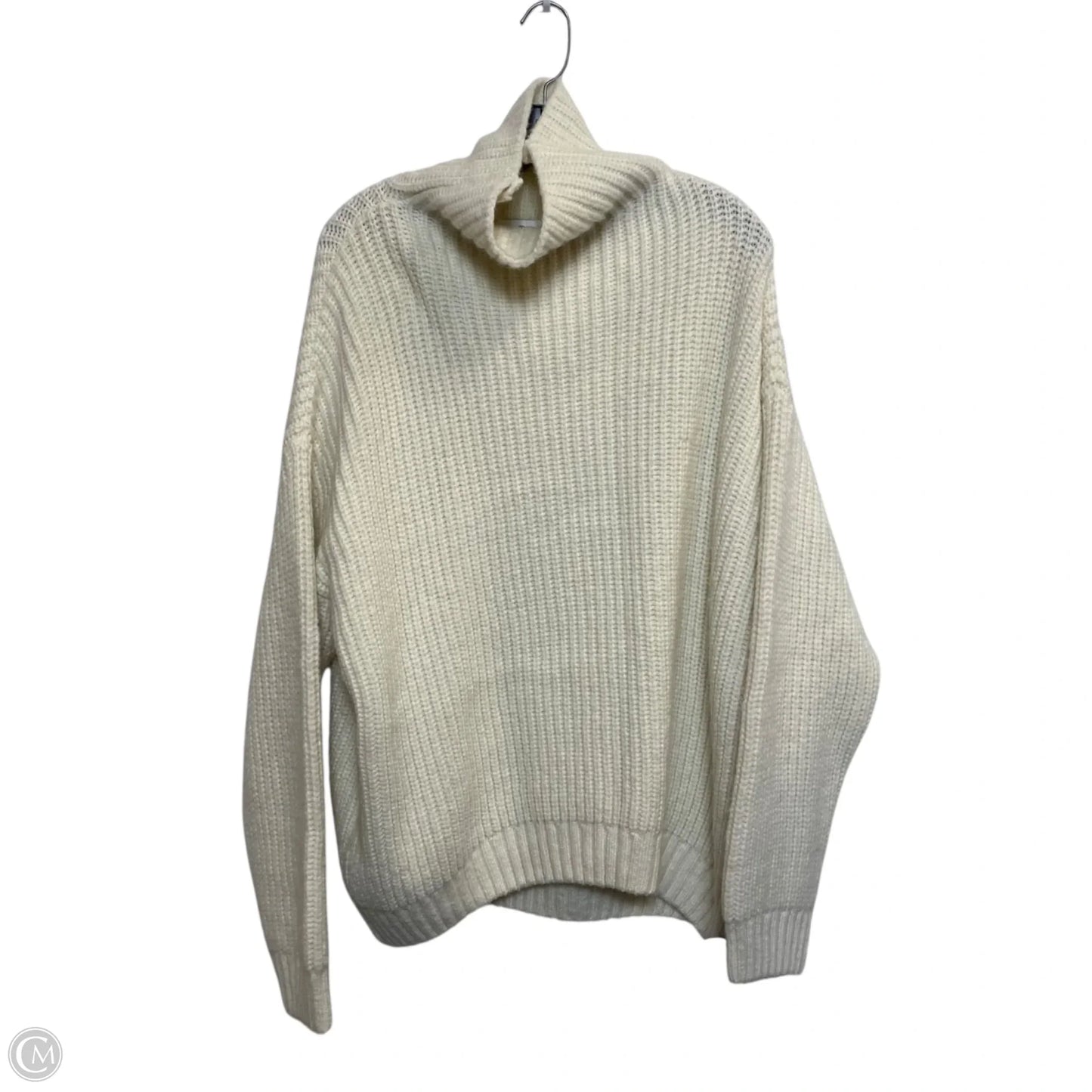Sweater Cardigan Designer By Anine Bing In Cream, Size: M