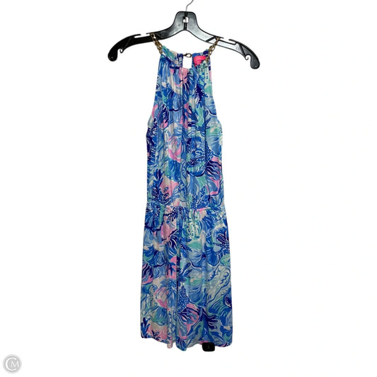 Dress Designer By Lilly Pulitzer In Blue, Size: Xxs