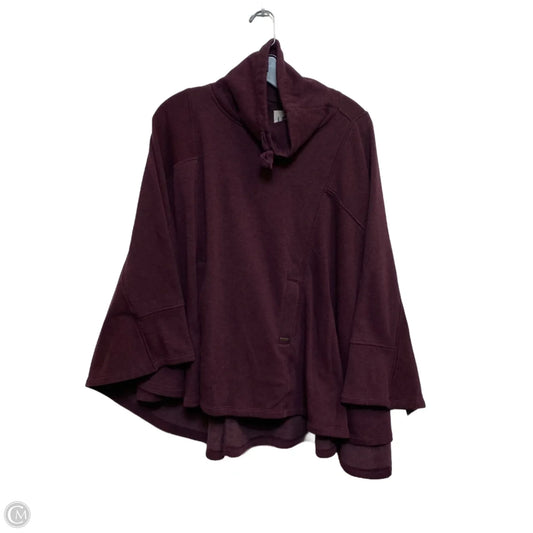 Poncho Designer By Ugg In Red, Size: Xs