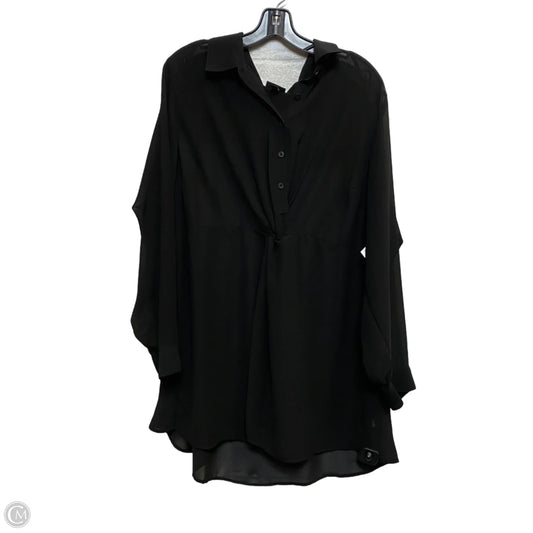 Blouse Long Sleeve By Torrid In Black, Size: 2x