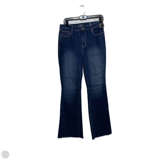 Jeans Boot Cut By Cupio In Blue Denim, Size: 10