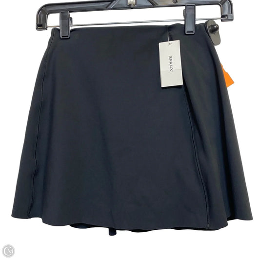 Athletic Skort By Spanx In Black, Size: Xs