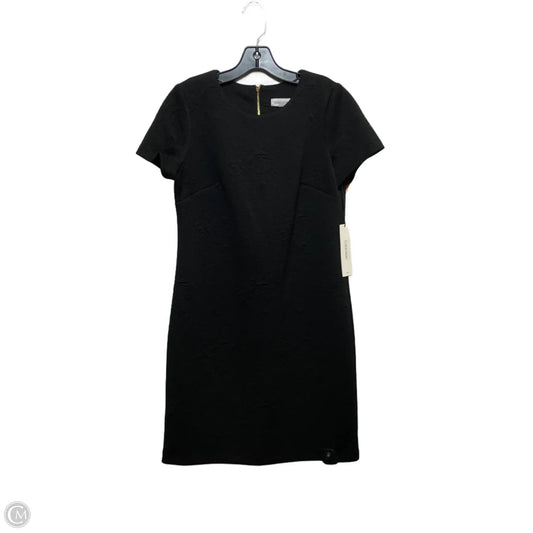 Dress Work By Calvin Klein In Black, Size: M