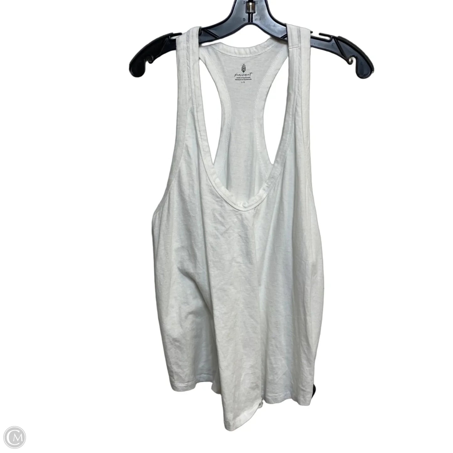Top Sleeveless By Free People In White, Size: L