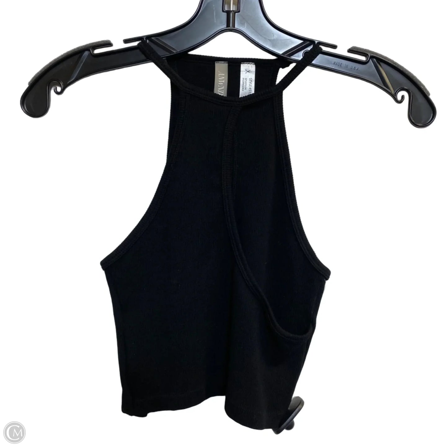 Top Sleeveless By Clothes Mentor In Black, Size: S