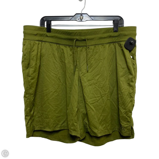 Athletic Shorts By The North Face In Green, Size: Xxl