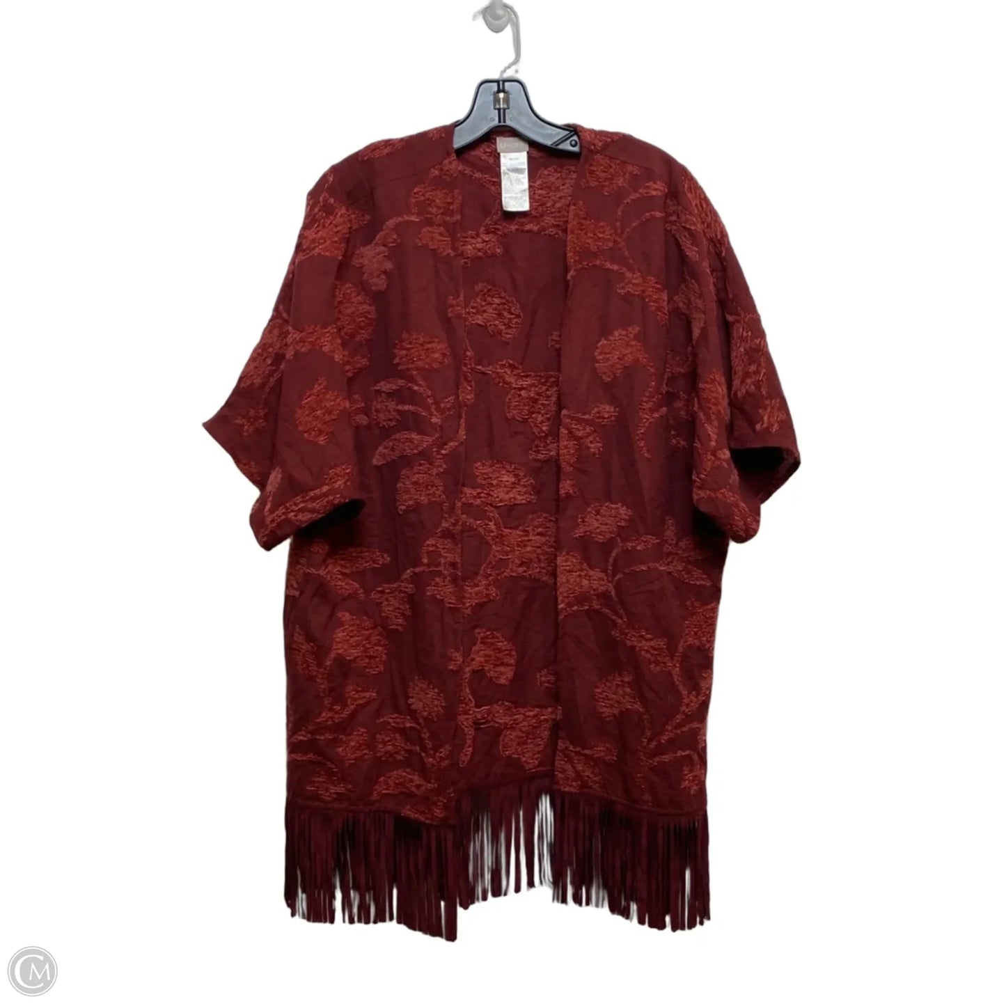 Kimono By Chicos In Red, Size: S