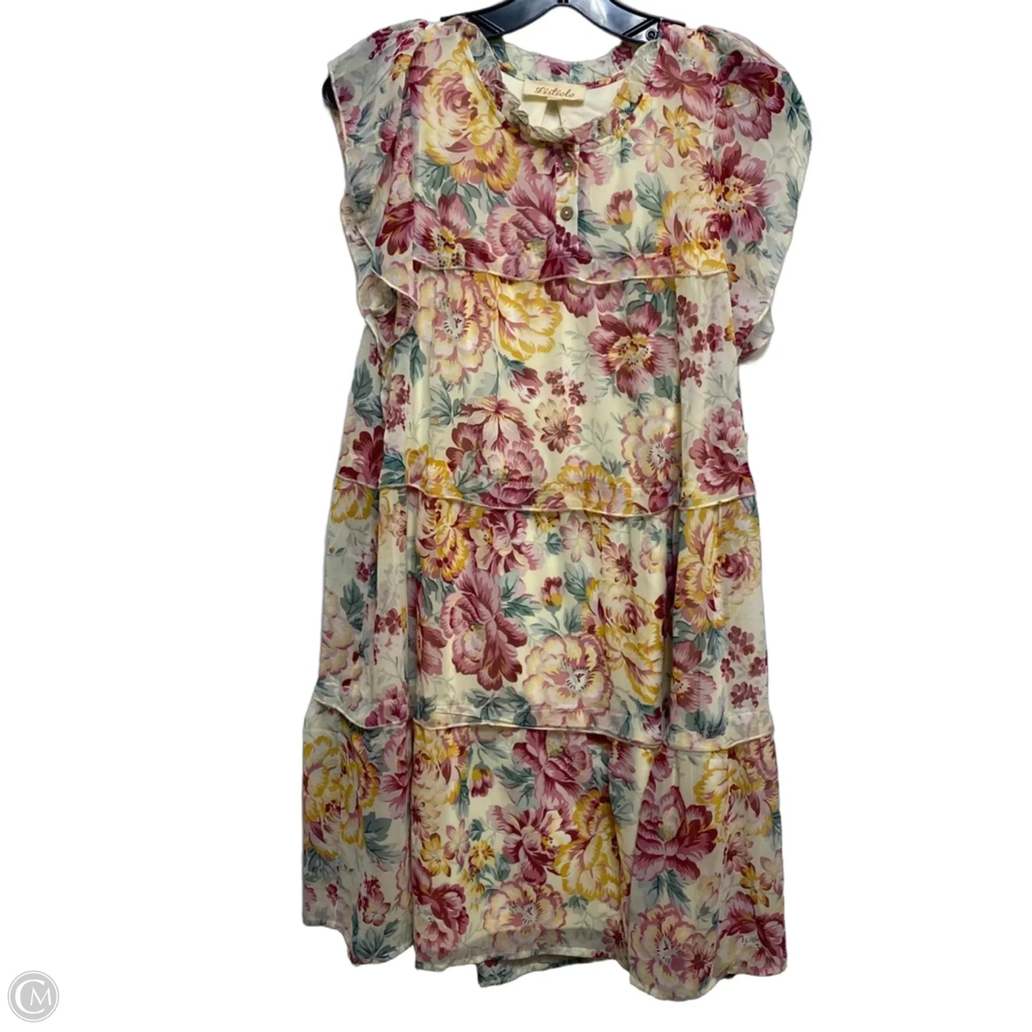 Dress Casual Short By Listicle In Blue & Pink, Size: S