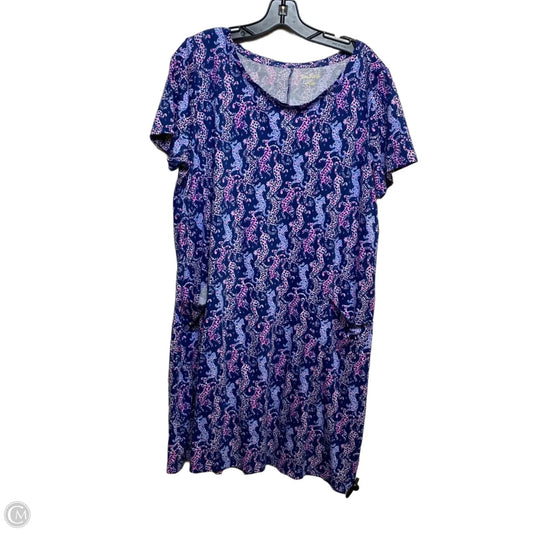 Dress Designer By Lilly Pulitzer In Black, Size: Xxl