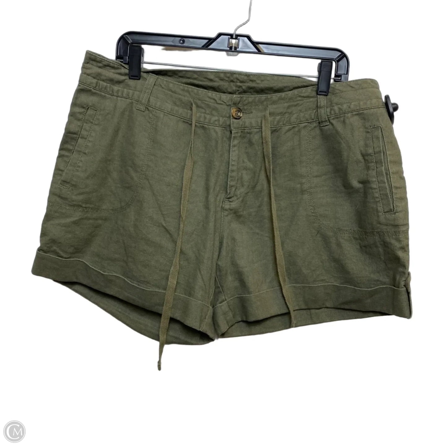 Shorts By Universal Thread In Green Denim, Size: 16