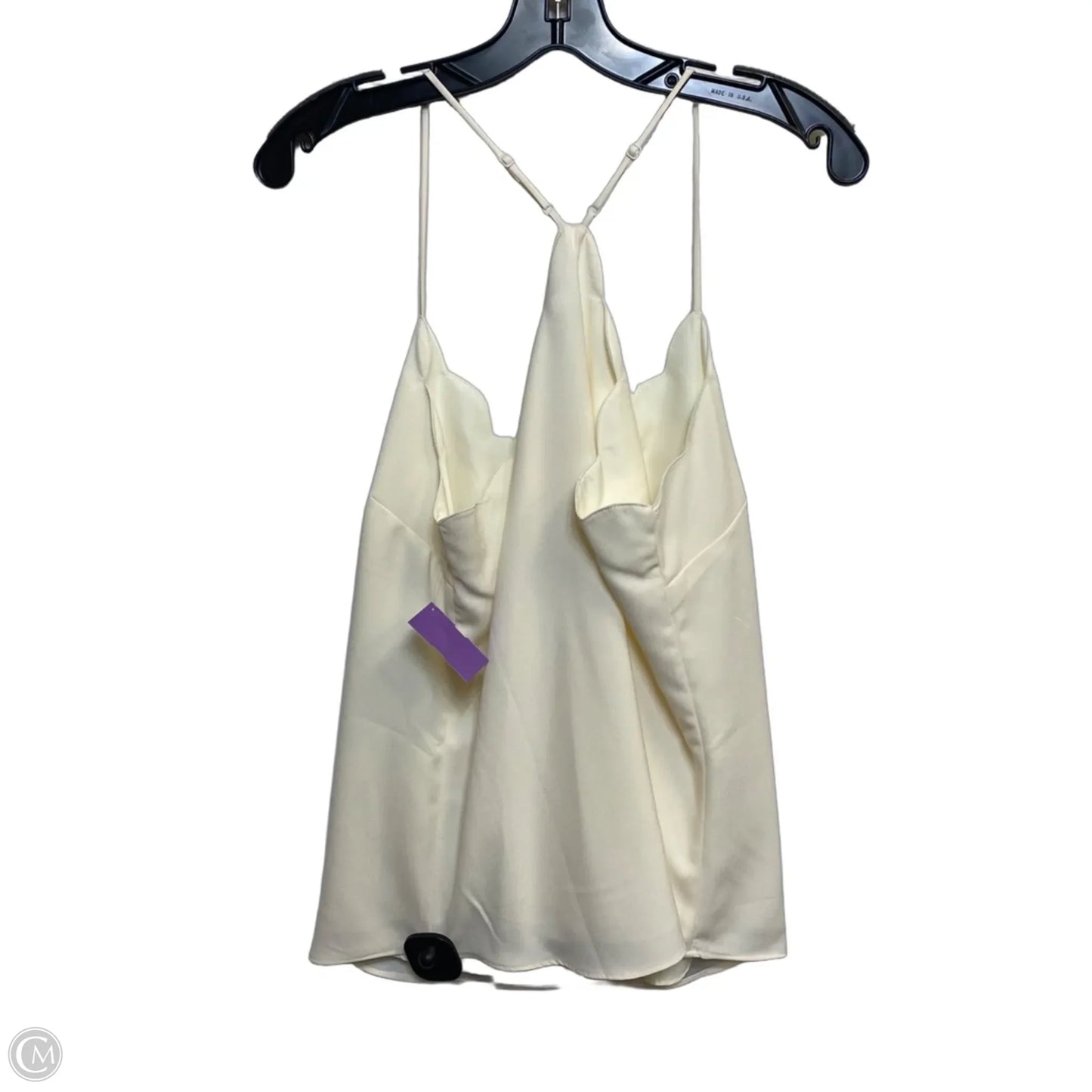 Top Sleeveless By J. Crew In Cream, Size: M