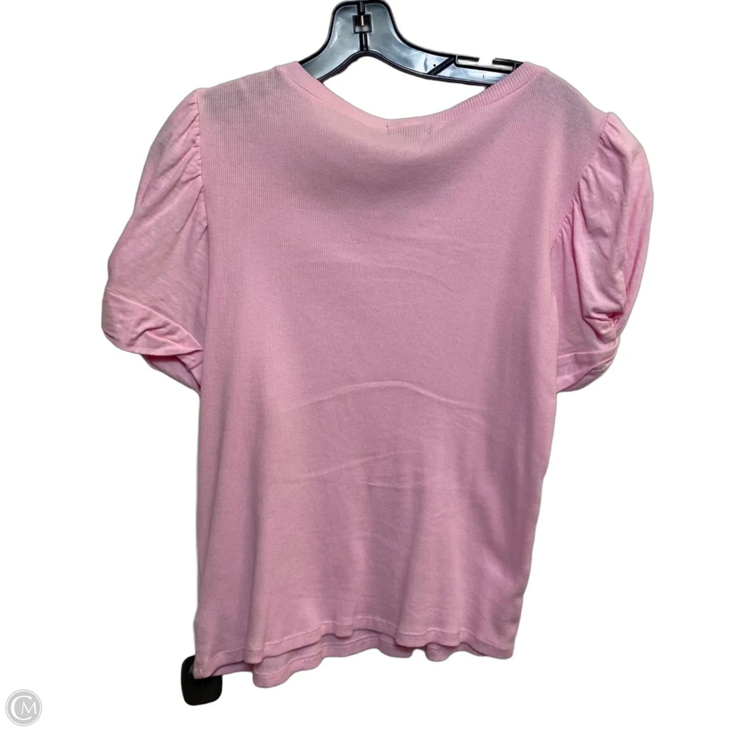 Top Short Sleeve By Vince Camuto In Pink, Size: M