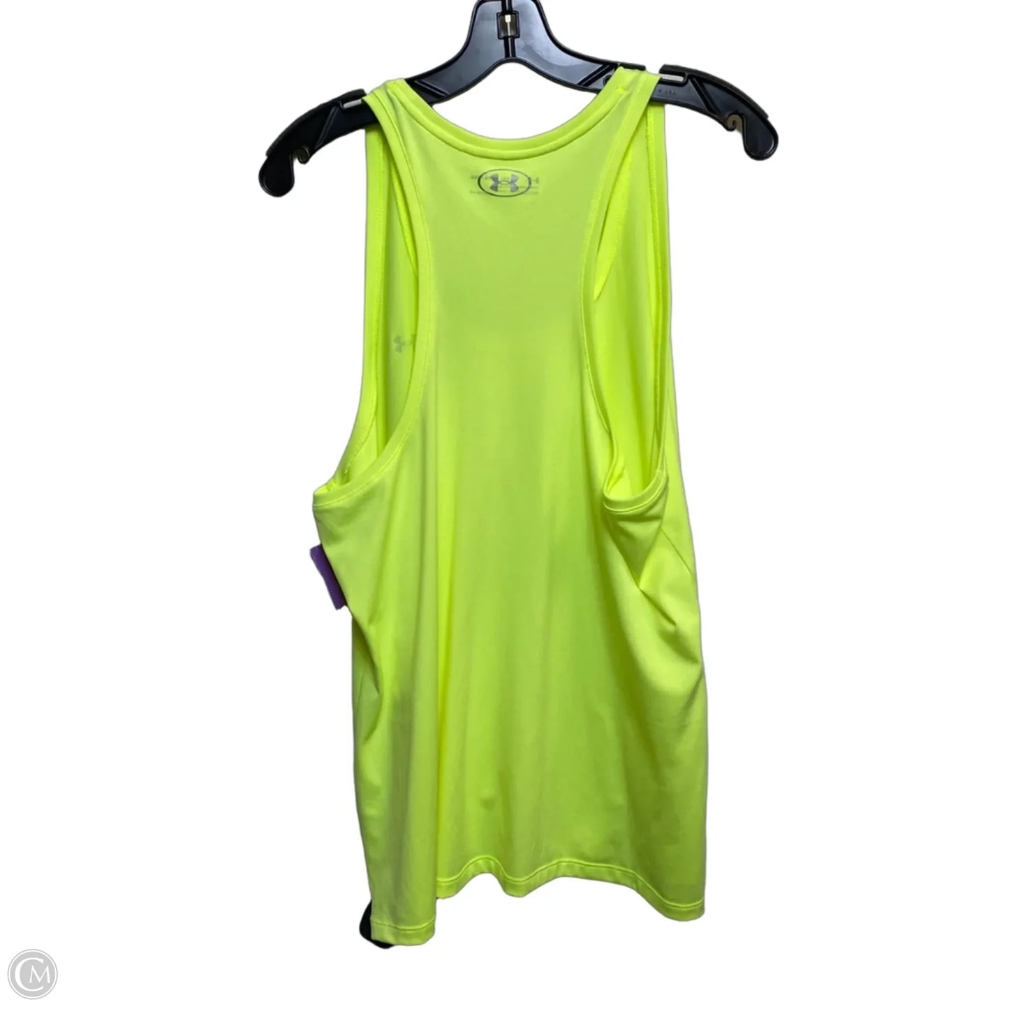 Athletic Tank Top By Under Armour In Yellow, Size: Xxl