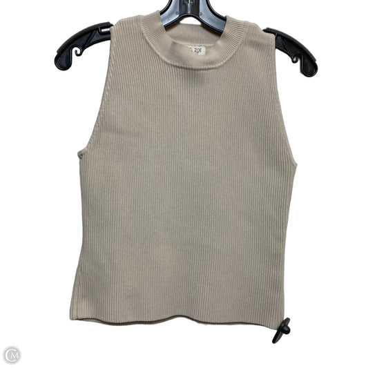 Top Sleeveless By Rachel Zoe In Tan, Size: M