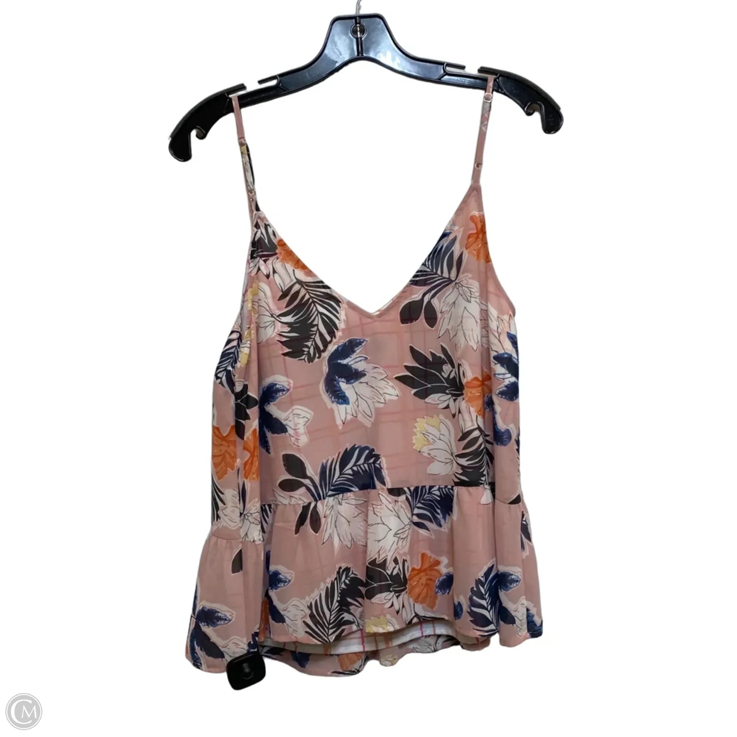 Top Sleeveless By A New Day In Blue & Pink, Size: S