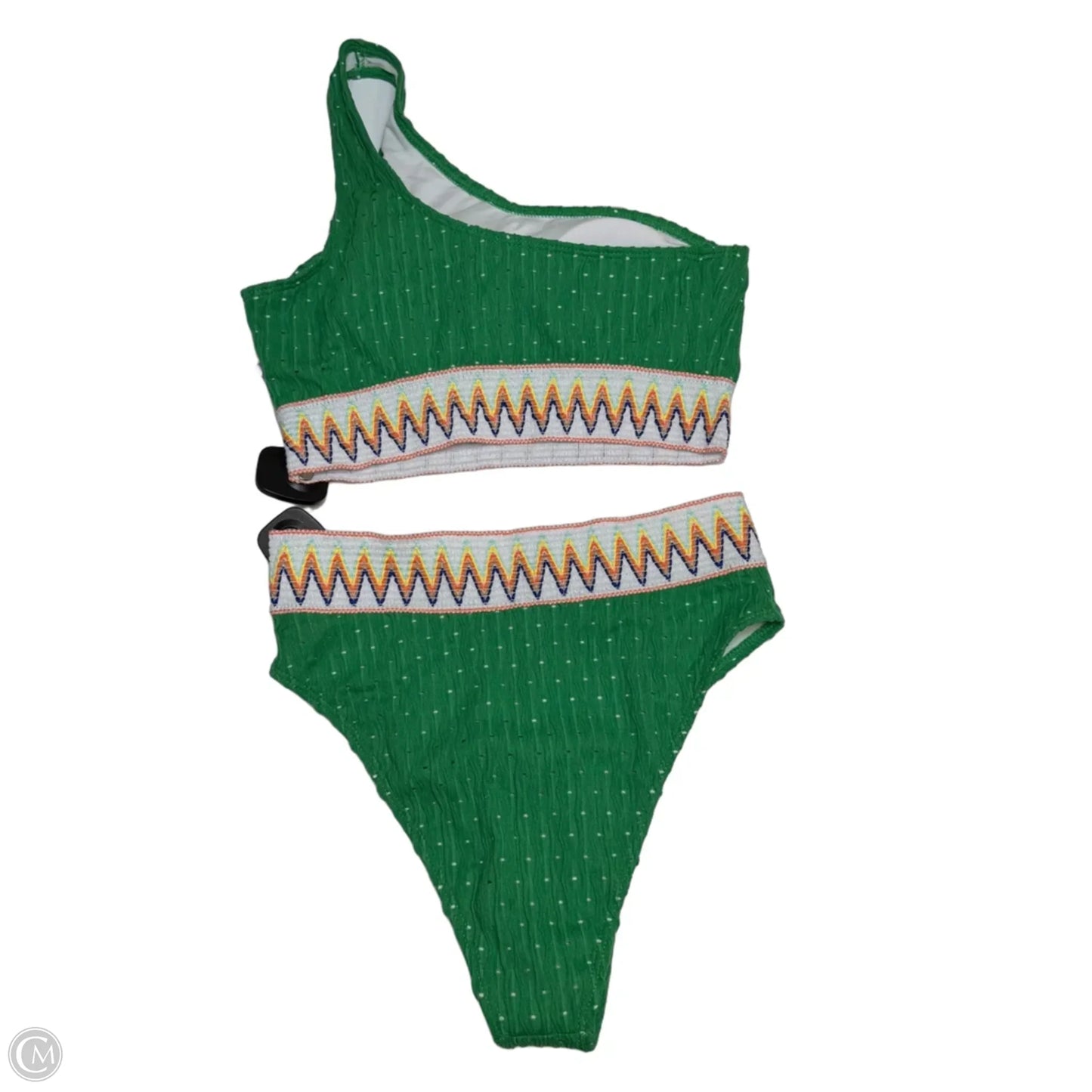 Swimsuit 2pc By Cmf In Green, Size: S