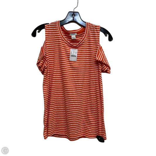 Top Sleeveless By J. Crew In Orange, Size: S