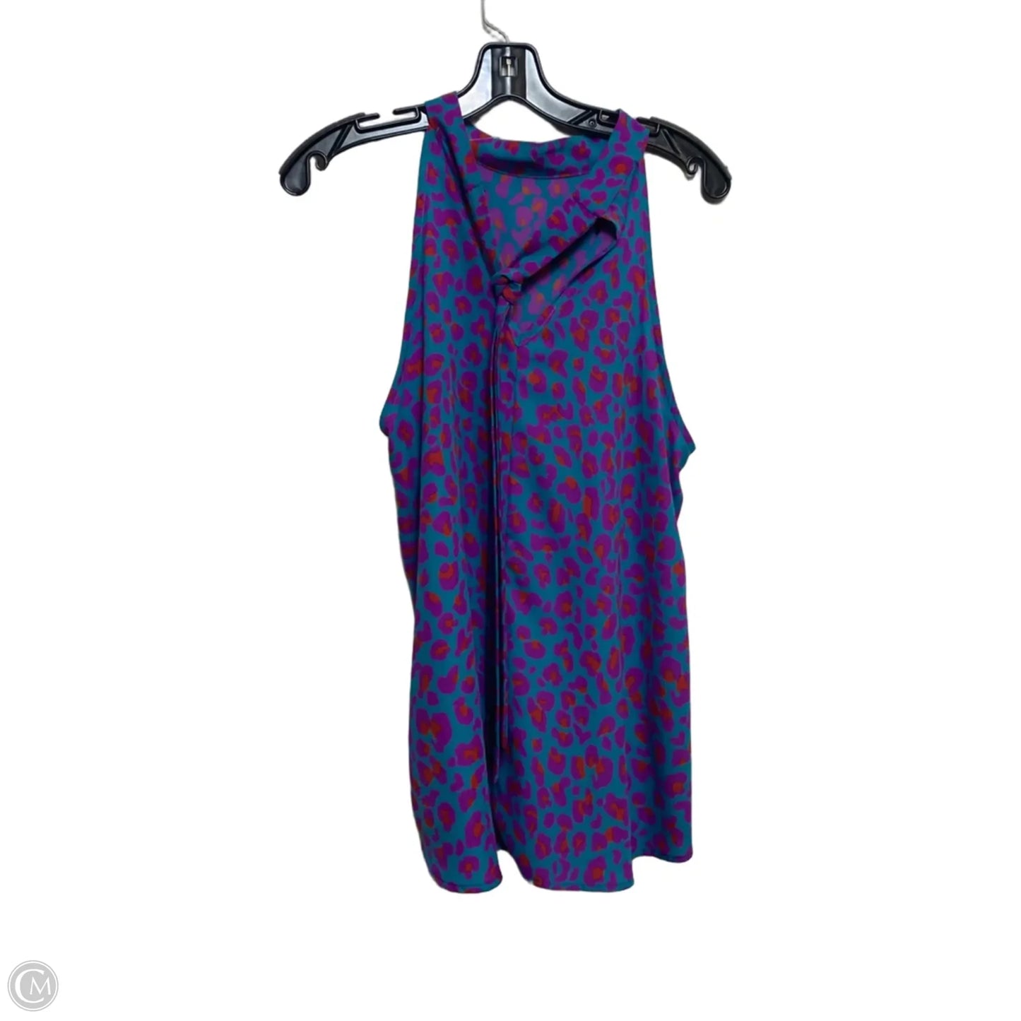 Top Sleeveless By FSL + Apparel In Blue & Purple, Size: M