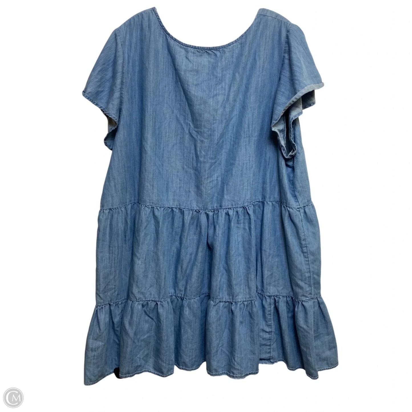 Dress Casual Short By True Craft In Blue, Size: 4x
