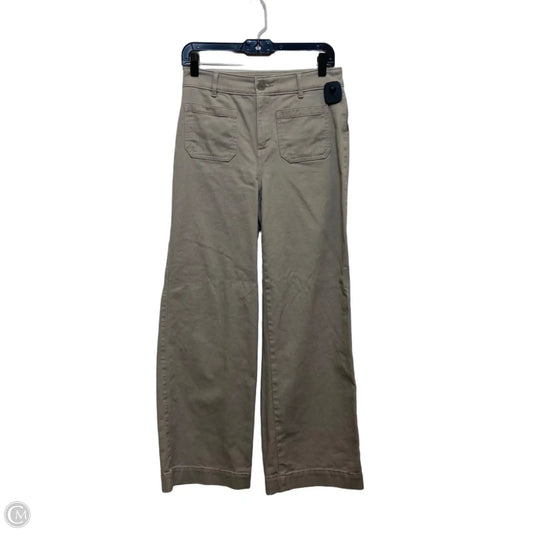 Pants Wide Leg By Loft In Tan, Size: 0