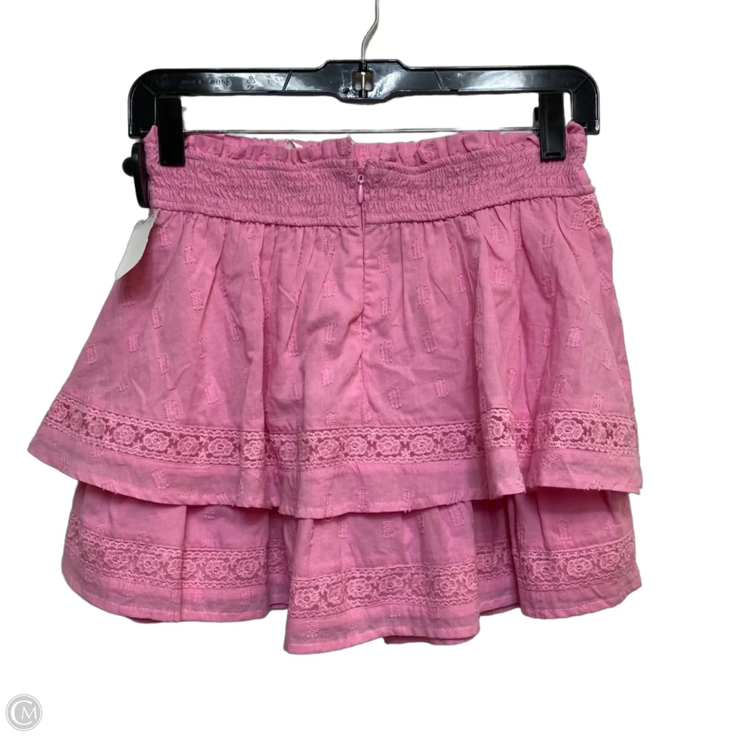 Skirt Mini & Short By Altard State In Pink, Size: S