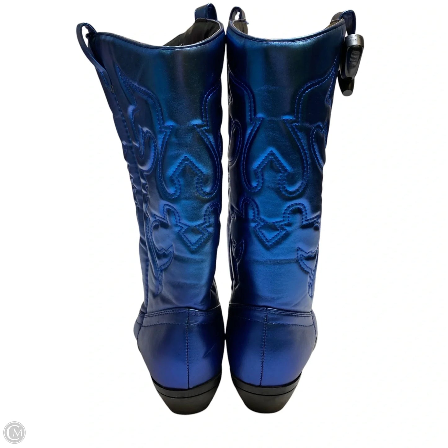Boots Western By Soda In Blue, Size: 8.5