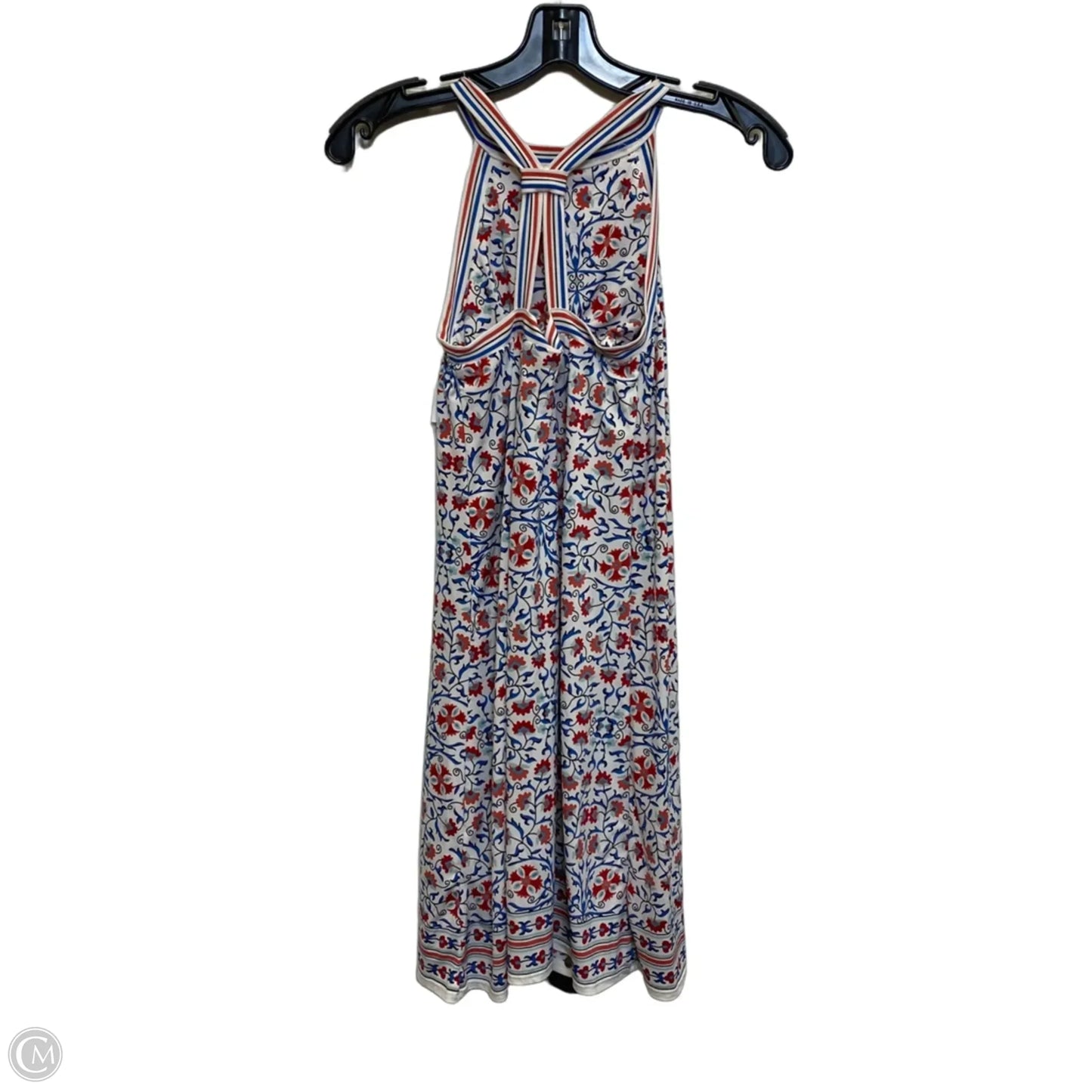Dress Casual Short By Max Studio In Blue Red & White, Size: Xs