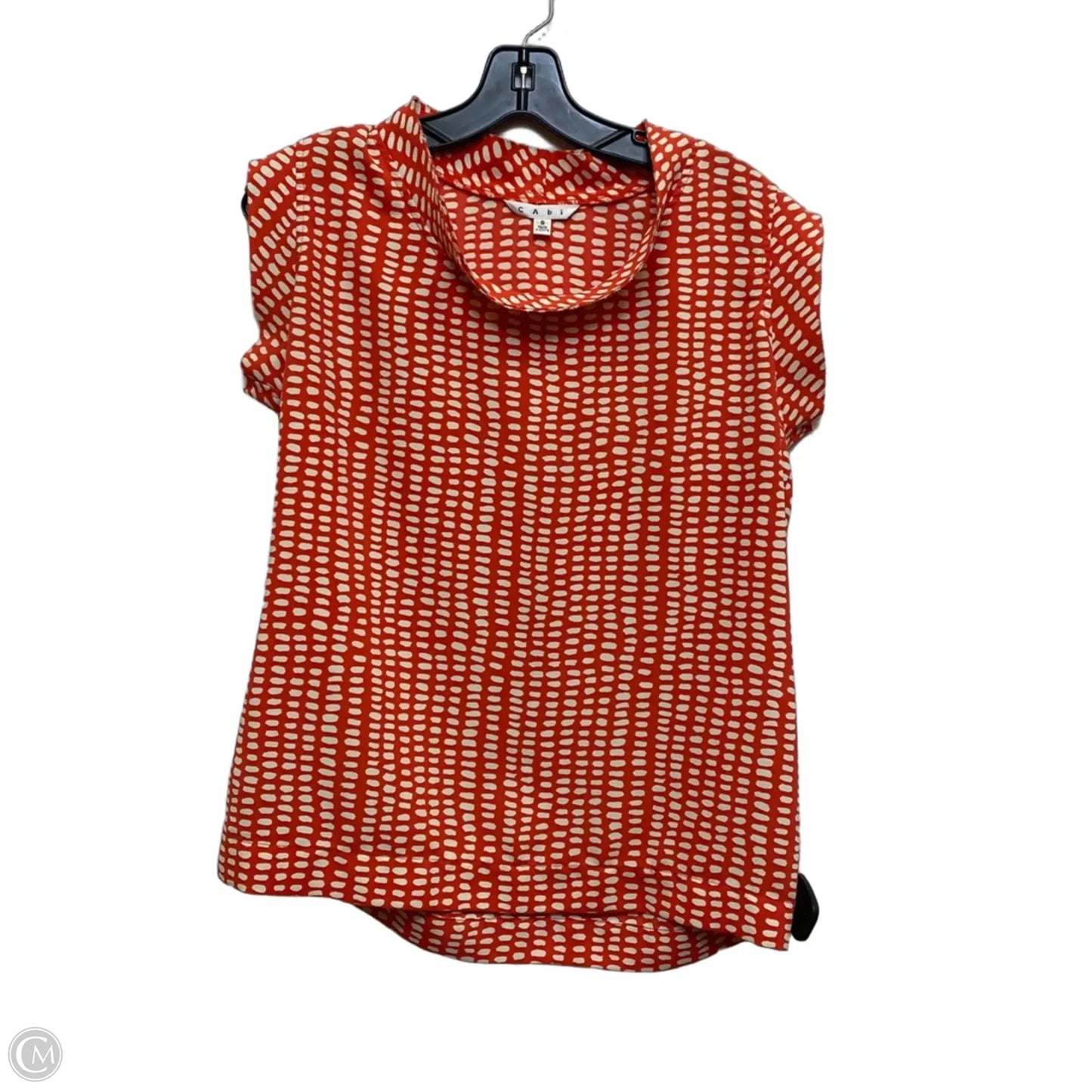 Top Sleeveless By Cabi In Orange, Size: S