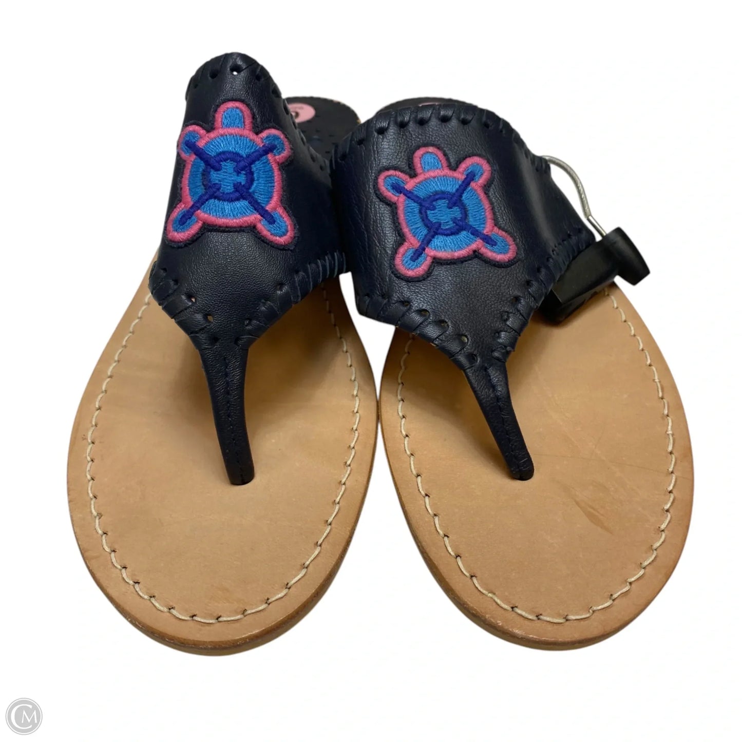 Sandals Designer By Jack Rogers In Navy, Size: 9