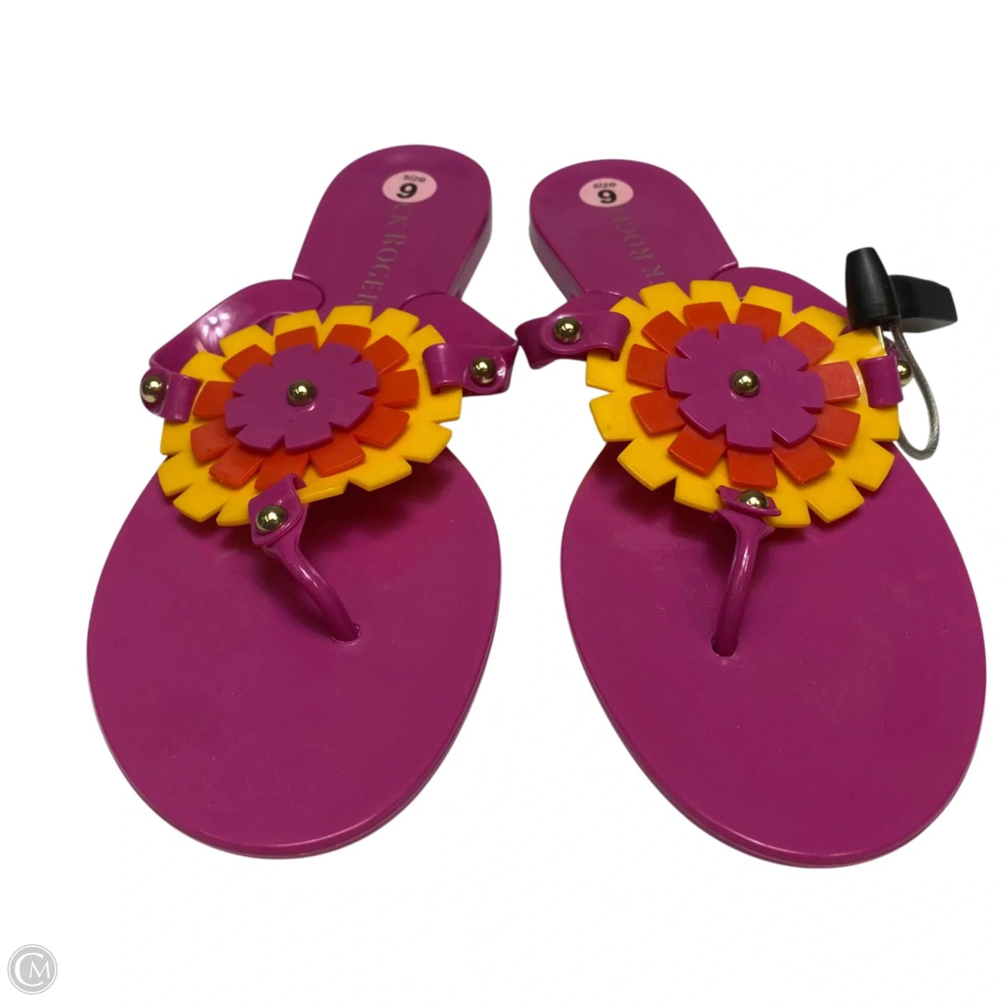 Sandals Designer By Jack Rogers In Pink, Size: 9