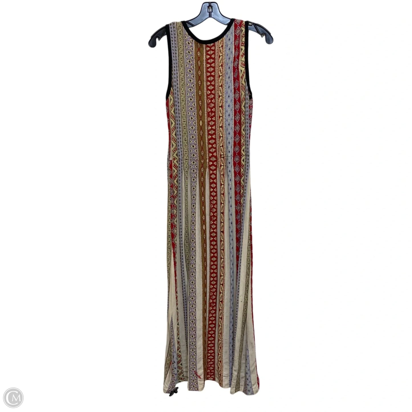 Dress Casual Maxi By Aldomartins In Cream & Red, Size: S