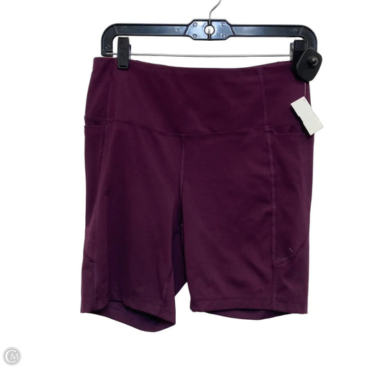 Athletic Shorts By Athletic Works In Purple, Size: M