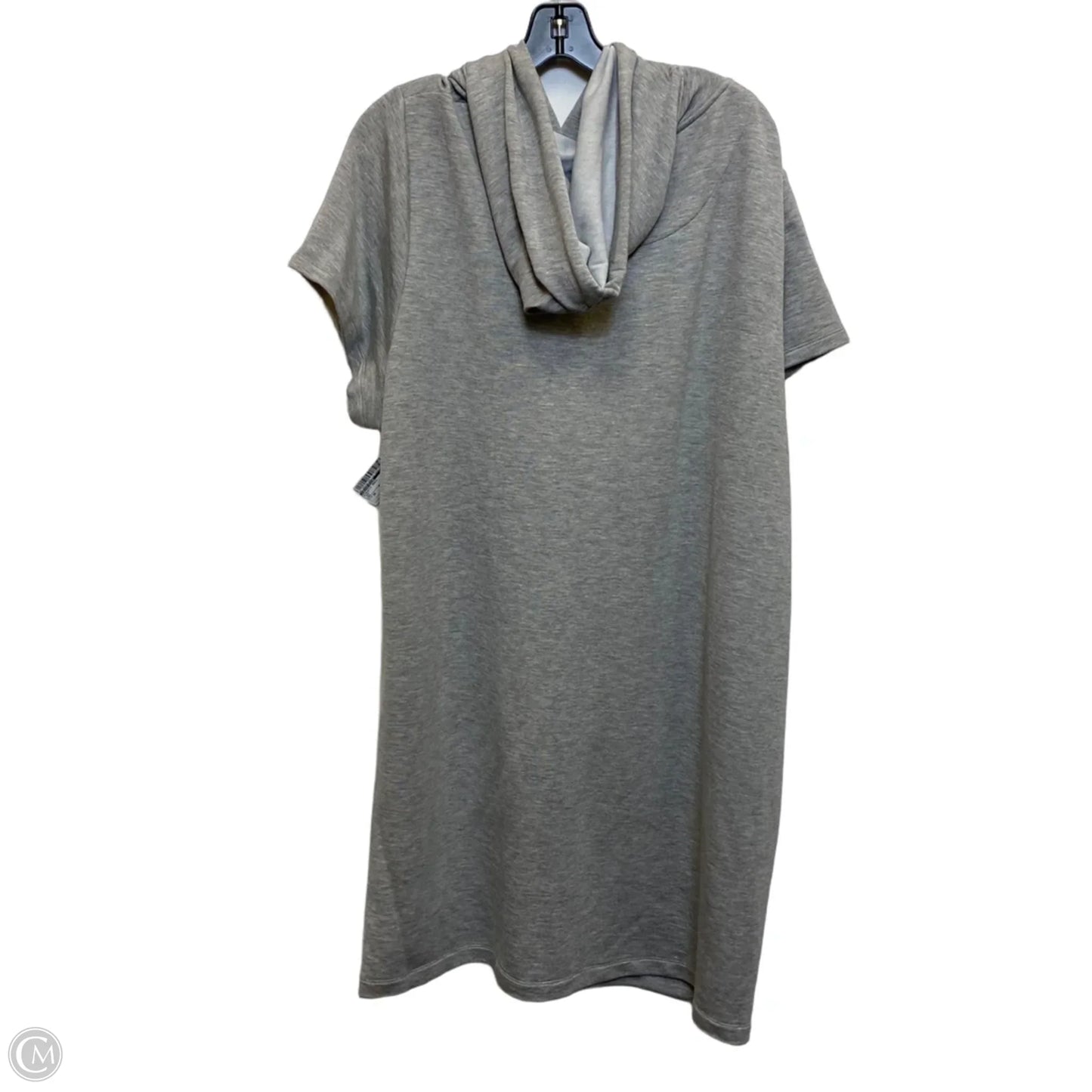 Athletic Dress By Calvin Klein In Grey, Size: 3x