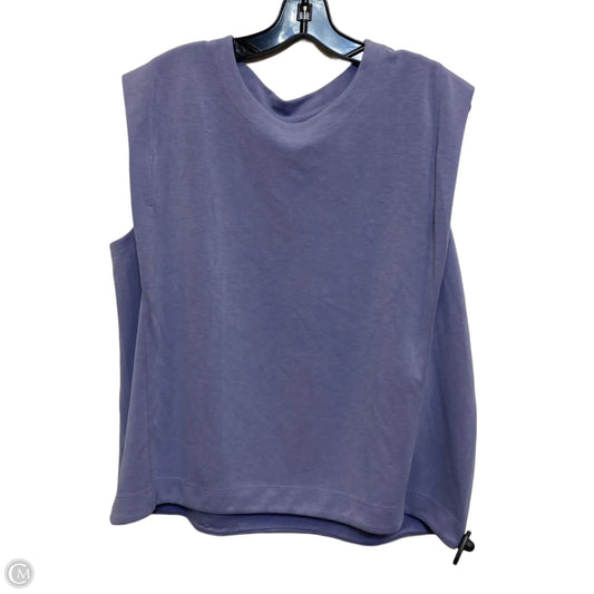 Athletic Tank Top By Athleta In Purple, Size: Xl
