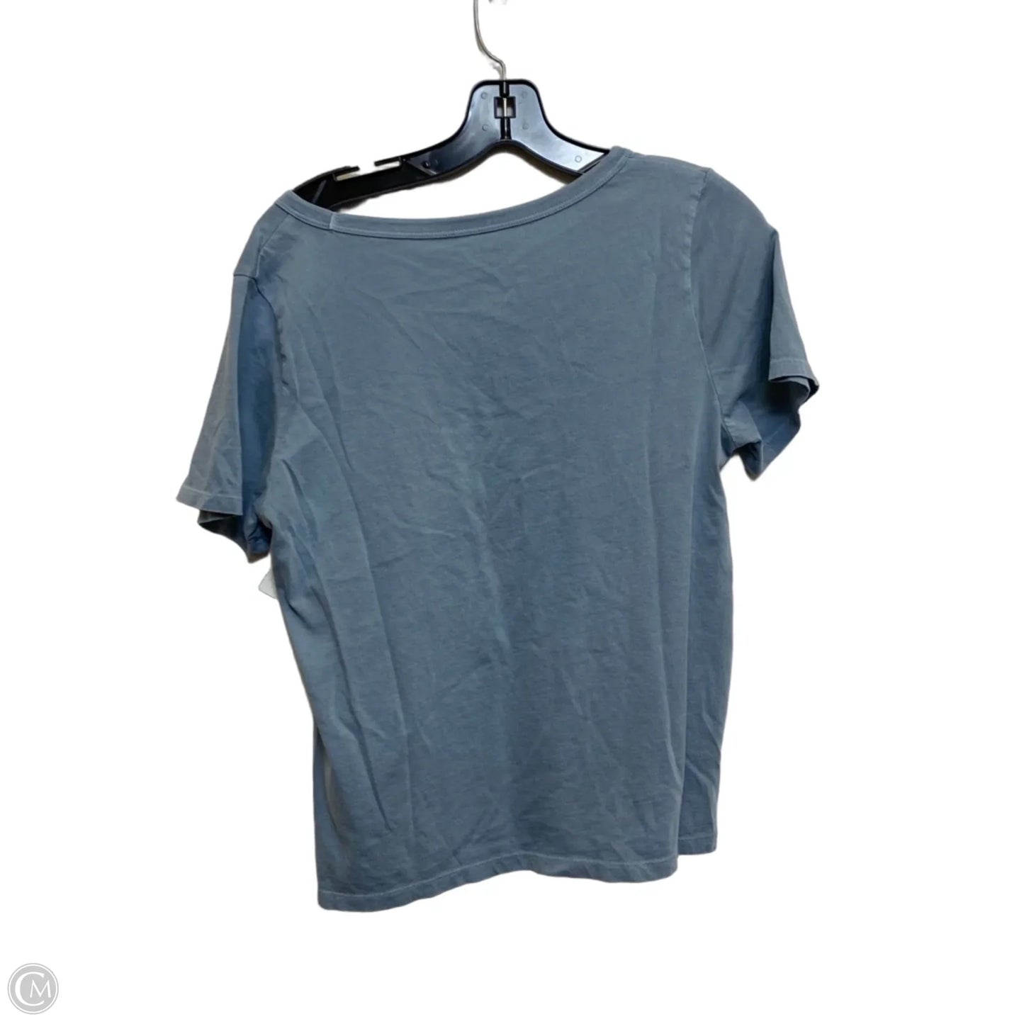 Top Short Sleeve Basic By Old Navy In Blue, Size: M
