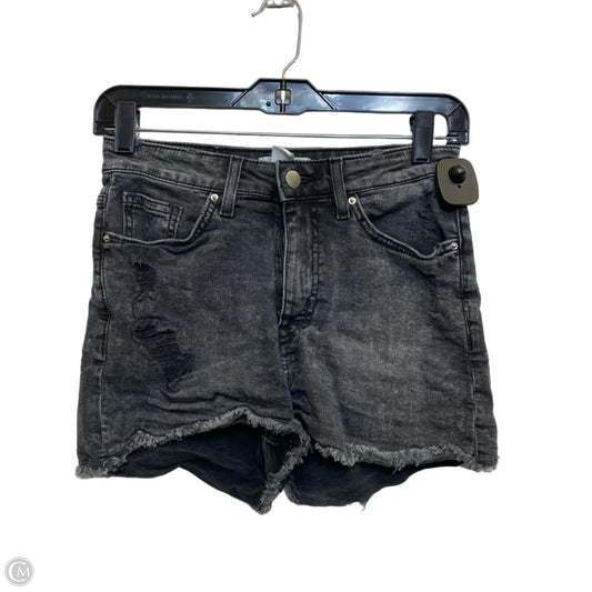 Shorts By H&m In Black Denim, Size: 4