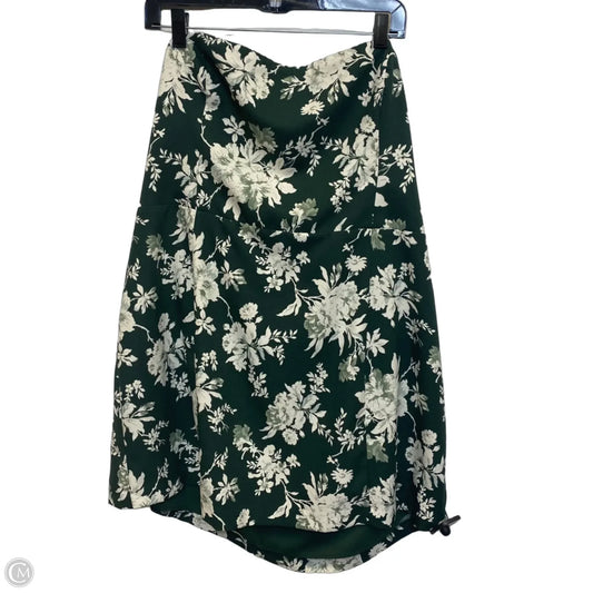 Dress Casual Short By Abercrombie And Fitch In Green, Size: Xl