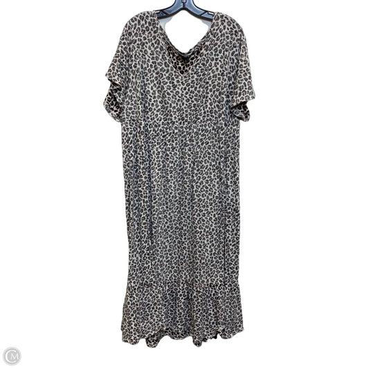 Dress Casual Maxi By Torrid In Animal Print, Size: 4x